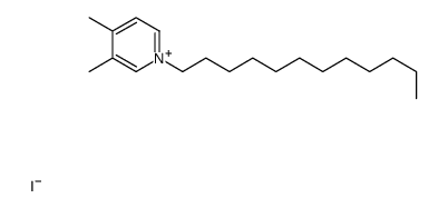 1-dodecyl-3,4-dimethylpyridin-1-ium,iodide结构式