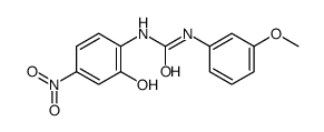 1-(2-hydroxy-4-nitrophenyl)-3-(3-methoxyphenyl)urea Structure