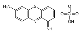 9-iminophenothiazin-3-amine,perchloric acid Structure