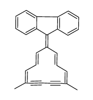 5,10-dimethyl-6,8-bisdehydropentatridecafulvalene Structure
