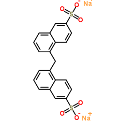 disodium 5,5'-methylenedinaphthalene-2-sulfonate Structure