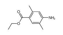 Benzoic acid, 4-amino-2,5-dimethyl-, ethyl ester (7CI) Structure
