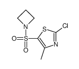 5-(azetidin-1-ylsulfonyl)-2-chloro-4-methyl-1,3-thiazole Structure