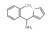 1-(2-methylphenyl)-1-(2-thienyl)methanamine结构式