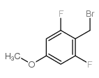 2-(溴甲基)-1,3-二氟-5-甲氧基苯结构式