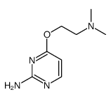 4-[2-(dimethylamino)ethoxy]pyrimidin-2-amine结构式