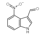 4-nitro-1H-indole-3-carbaldehyde Structure