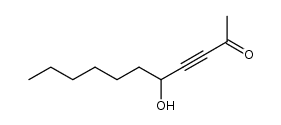 5-hydroxyundec-3-yn-2-one结构式