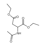 diethyl 2-acetylaminobutanedioate Structure