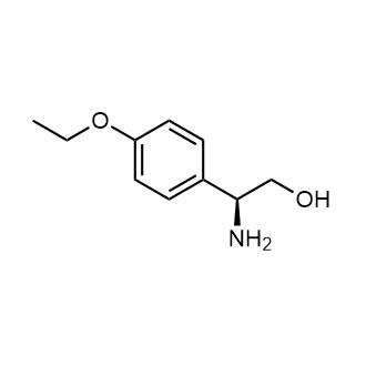 (S)-2-氨基-2-(4-乙氧基苯基)乙醇结构式
