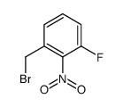 1-(Bromomethyl)-3-fluoro-2-nitrobenzene Structure