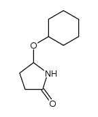 5-cyclohexyloxy-2-pyrrolidinone Structure
