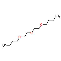 Diethylene glycol dibutyl ether structure