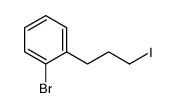 1-bromo-2-(3-iodopropyl)benzene Structure
