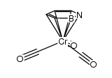 (1,2-dihydro-1,2-azaborine)tricarbonyl chromium Structure