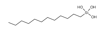 Trihydroxydodecylsilan结构式