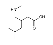 (3S)-3-(N-Methylaminomethyl)-5-methylhexanoic Acid Structure