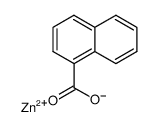 [1]naphthoic acid, zinc-salt Structure
