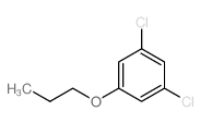 3,5-二氯苯基正丙醚结构式