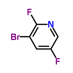 3-Bromo-2,5-difluoropyridine Structure