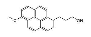 3-(1-methoxypyren-6-yl)propanol Structure