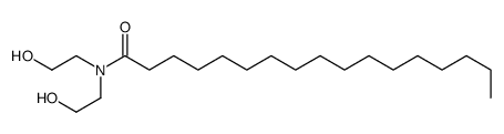 N,N-bis(2-hydroxyethyl)heptadecanamide Structure
