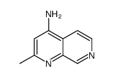 2-Methyl-1,7-naphthyridin-4-amine Structure