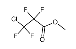 3-氯-2,2,3,3-四氟丙酸甲酯结构式