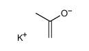 potassium enolate of acetone Structure