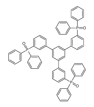 (5'-(3-(二苯基磷酰基)苯基)-[1,1':3',1''-三联苯]-3,3''-二基)双(二苯基氧化膦)结构式