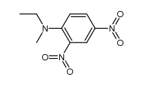 N-ethyl-N-methyl-2,4-dinitroaniline Structure