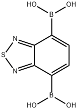 2,1,3-苯并噻二唑-4,7-二硼酸结构式