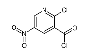 2-chloro-5-nitronicotinoyl chloride结构式