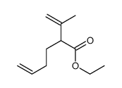 ethyl 2-prop-1-en-2-ylhex-5-enoate结构式