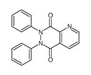 6,7-diphenylpyrido[2,3-d]pyridazine-5,8-dione结构式