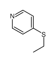 4-(Ethylthio)pyridine结构式