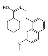 N-[2-(7-methoxynaphthalen-1-yl)ethyl]cyclohexanecarboxamide Structure