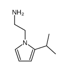 1H-Pyrrole-1-ethanamine,2-(1-methylethyl)-(9CI) structure