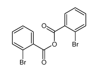 (2-bromobenzoyl) 2-bromobenzoate Structure