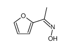 (Z)-1-(furan-2-yl)ethanone oxime结构式