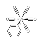 Tungsten,pentacarbonyl(pyridine)-, (OC-6-22)-结构式