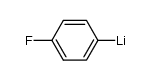 para-fluorophenyllithium Structure