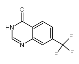 7-(三氟甲基)喹唑啉-4(3H)-酮结构式