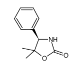 (R)-(-)-5,5-二甲基-4-苯-2-唑烷酮结构式