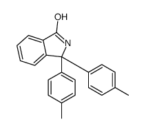 3,3-bis(4-methylphenyl)-2H-isoindol-1-one Structure