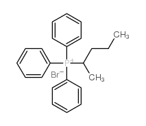 (1-甲基丁基)三苯基溴化膦结构式