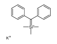 potassium,diphenylmethyl(trimethyl)silane Structure