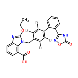 Azilsartan-d4 Structure