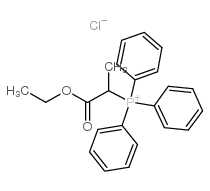 Phosphonium,(2-ethoxy-1-methyl-2-oxoethyl)triphenyl-, chloride (1:1) Structure