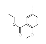 Ethyl 5-iodo-2-methoxybenzoate结构式
